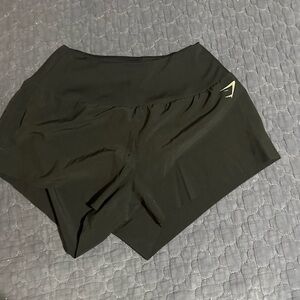 Gymshark Black Athletic Shorts Lightweight Performance Wear